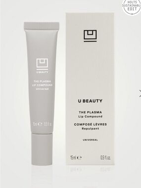 NIB U Beauty The Plasma Lip Compound + free Dermstore bag